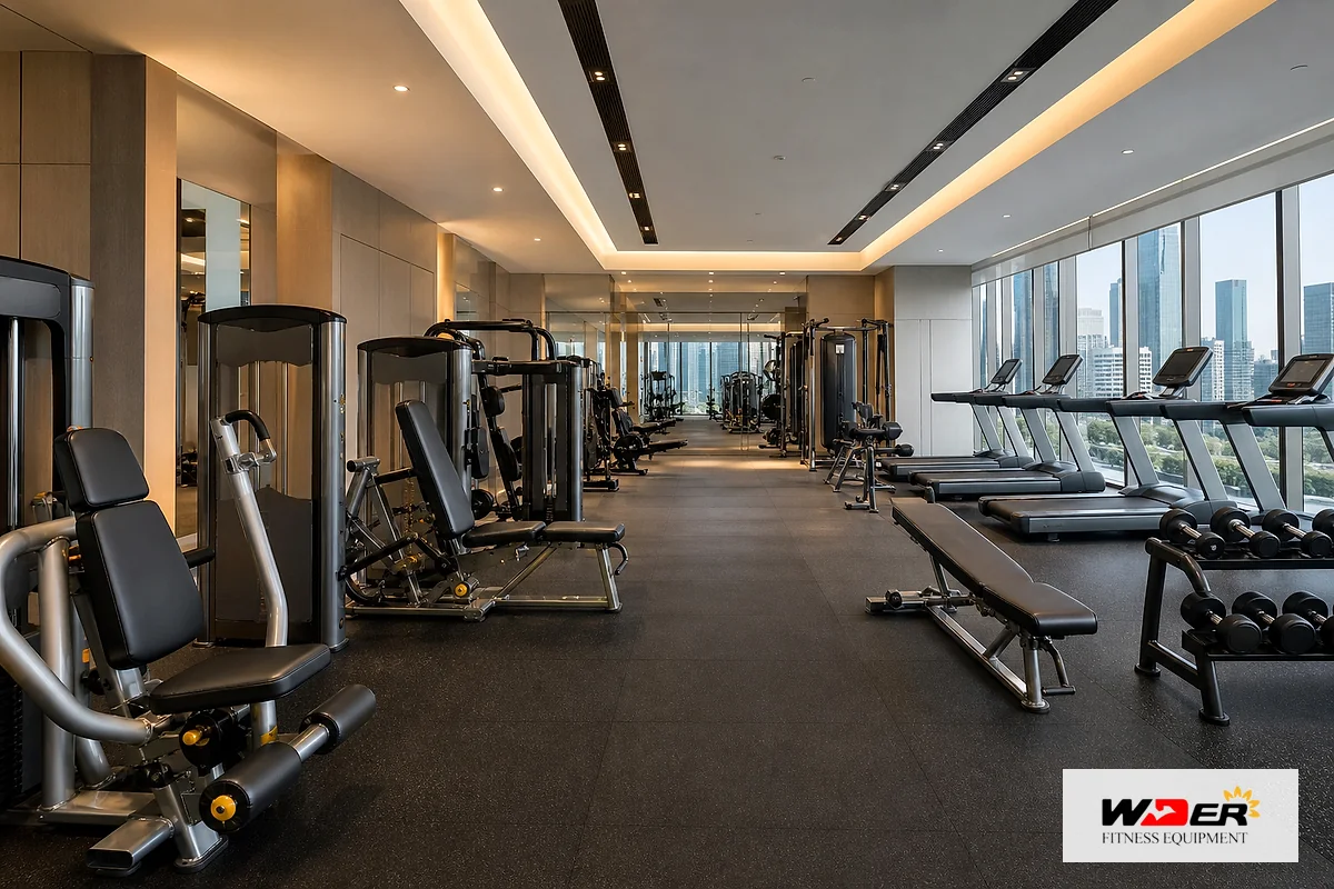 Guangzhou AMBER EAST Hotel Gym 120 SQM Project
