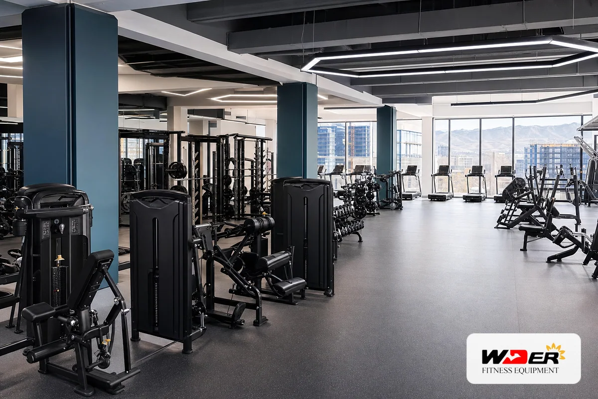 Mongolia Bumbod Fitness Club II 800 SQM Gym Equipment Project