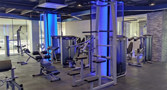 Saudi Arabia Downtown Gym Commercial Fitness Equipment Project