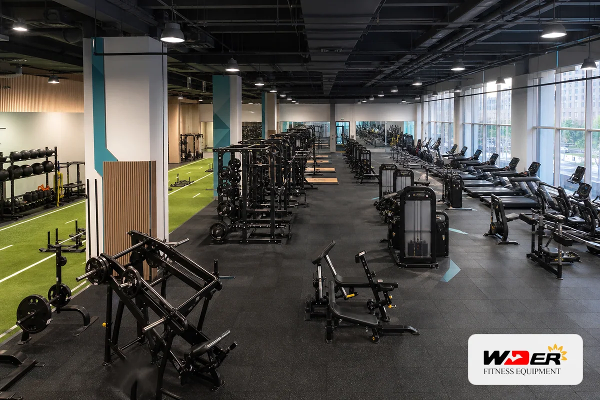 Turkmenistan GAMI Fitness Club 1200 SQM Commercial Gym Project