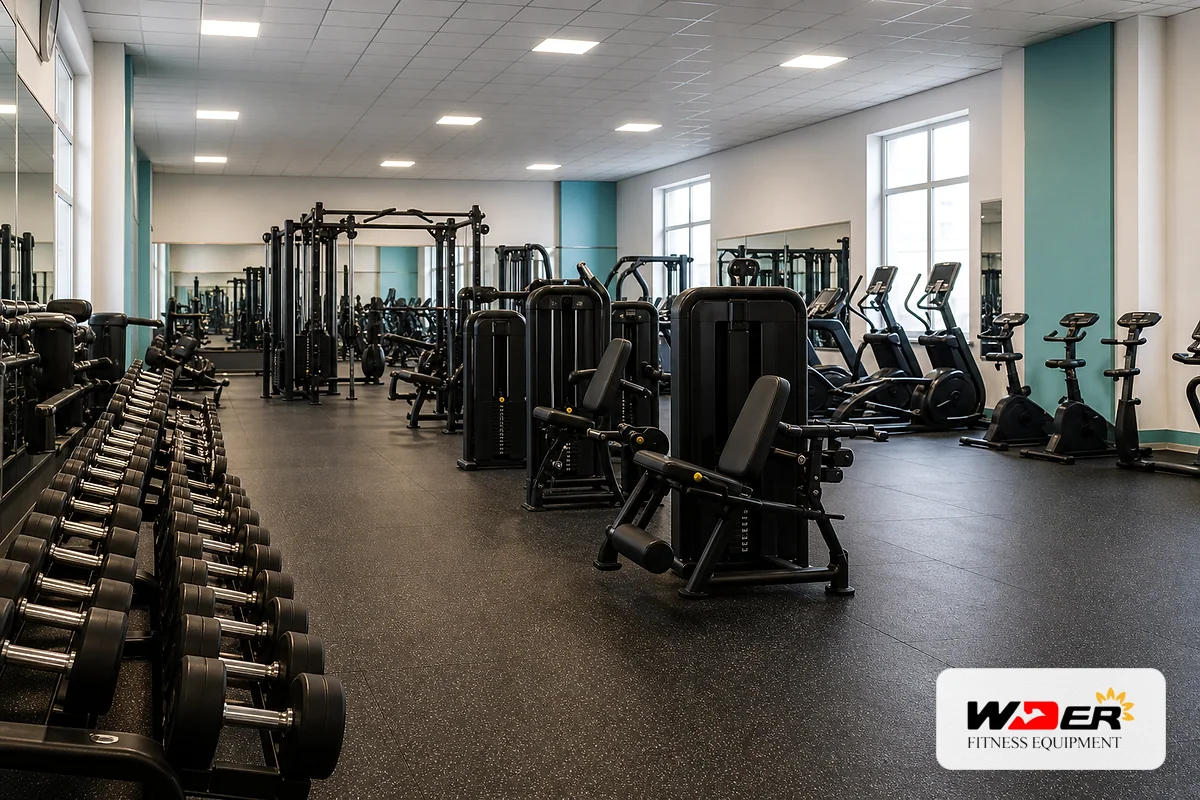 Kazakhstan 450 SQM Commercial Gym Equipment Project