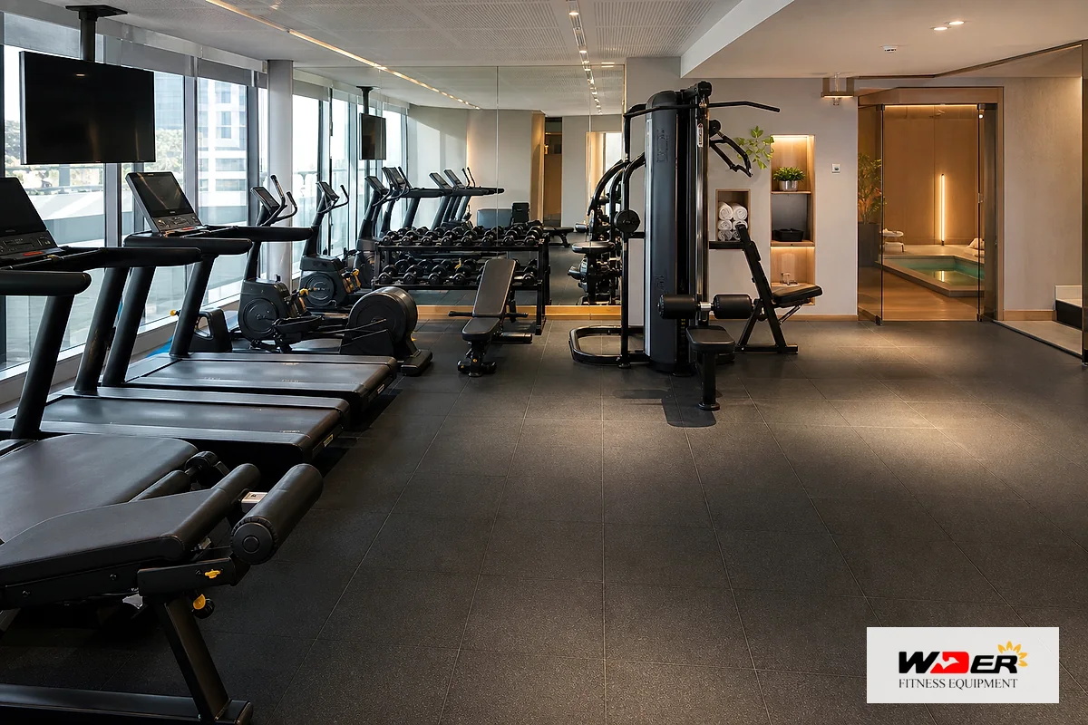 Chile OX Hotel Gym 100 SQM Equipment Project