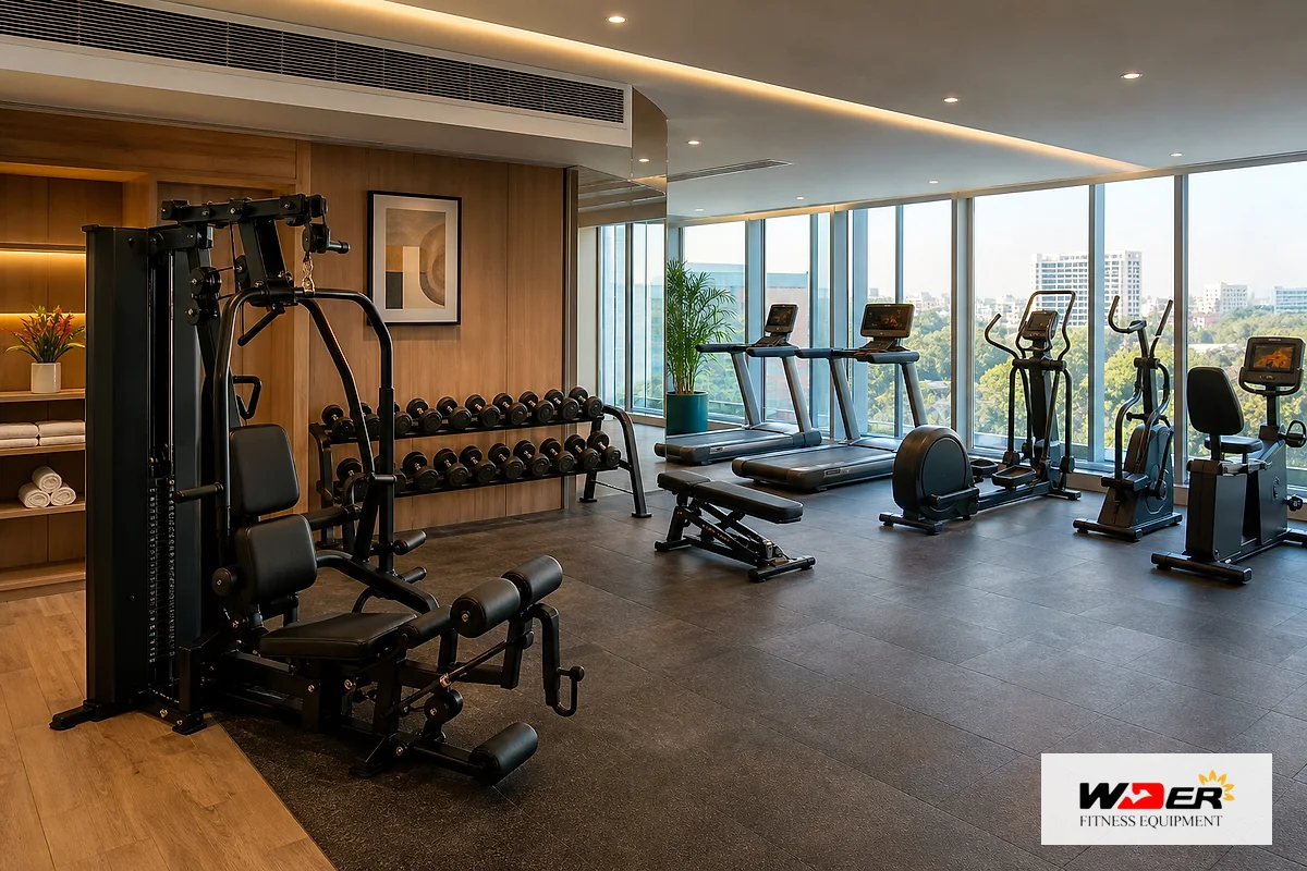 Laos The QUBE Hotel & Suite Vientiane Gym Equipment Project