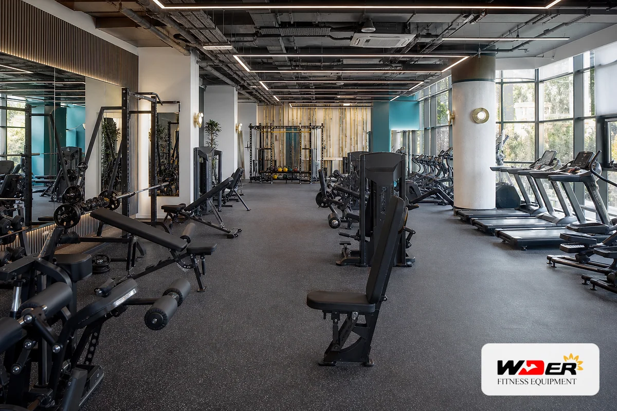 Azerbaijan RITZY FITNESS 600 SQM Mixed-Gender Gym Project