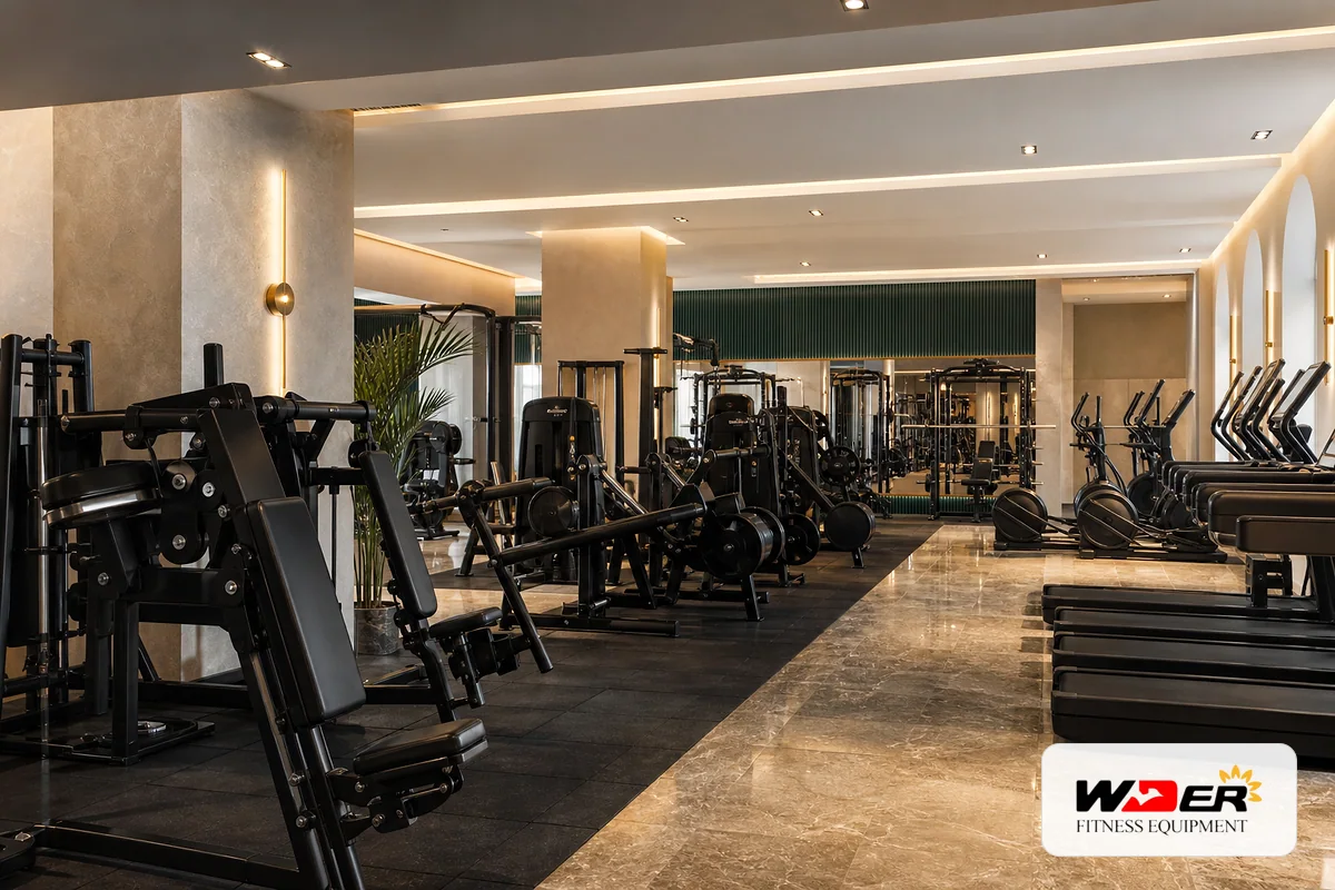 Saudi Arabia High-End Commercial Gym Customization Project
