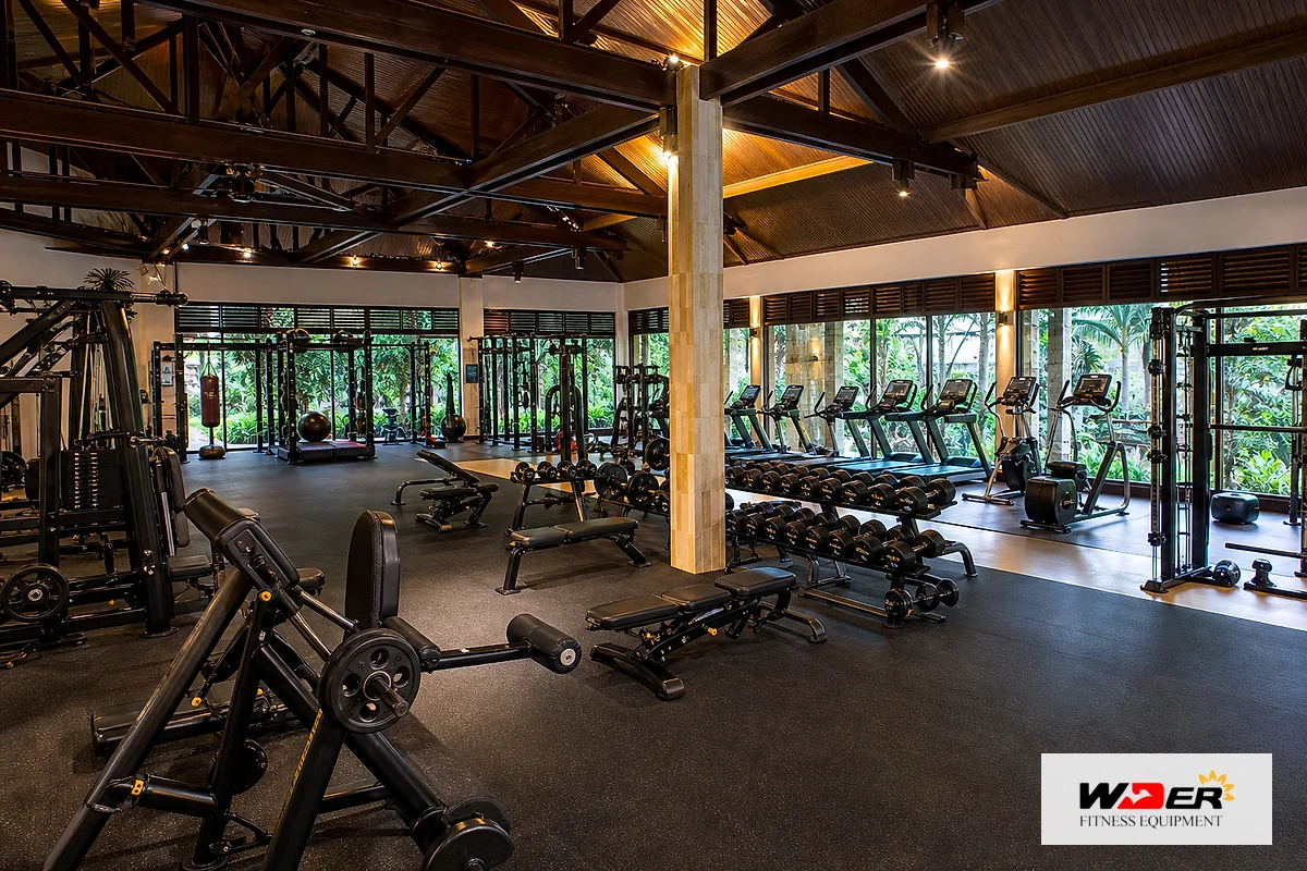 Uganda Silver Spring Resort 500 SQM Hotel Gym Project