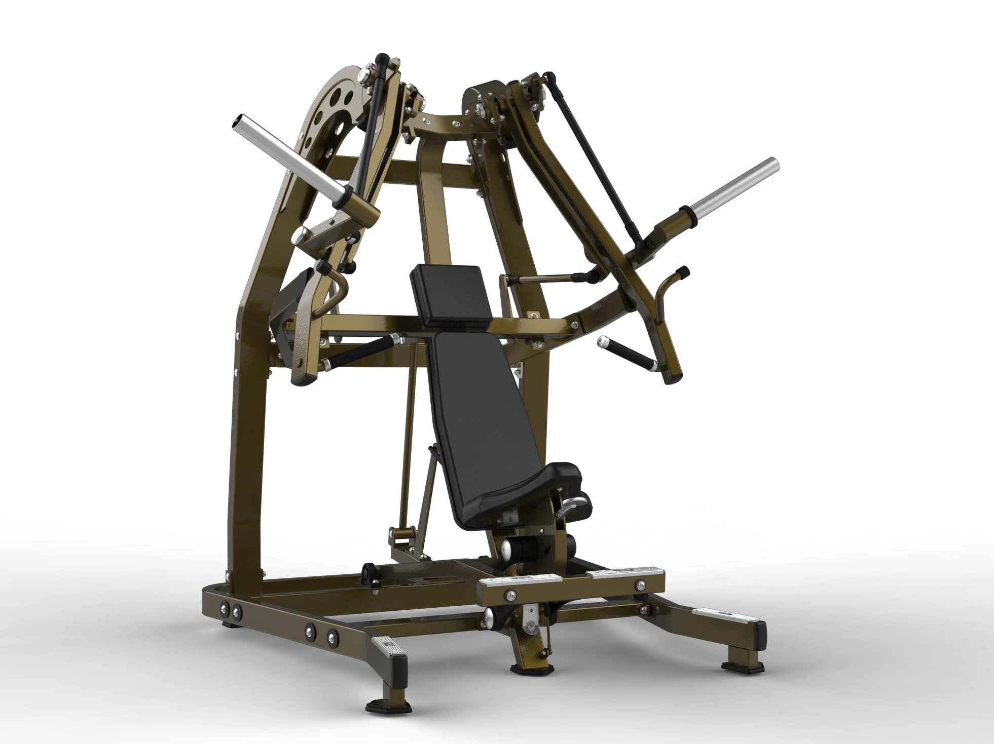 Commercial Plate Loaded Horizontal Bench Press WDF-PL-111 WDER ticari spor salonu ekipmanı
