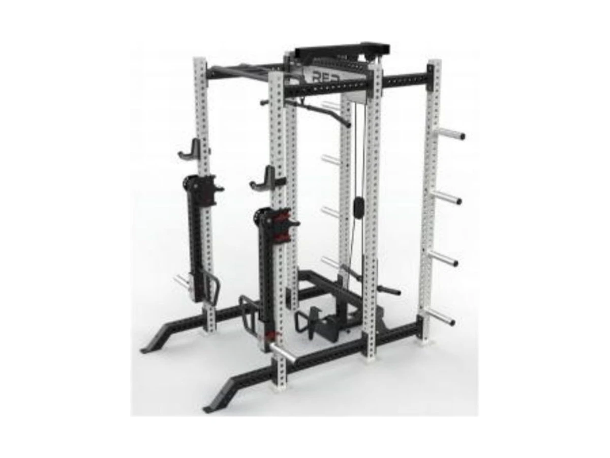 WDF-BR-012 high-low pulley squat rack commercial gym equipment