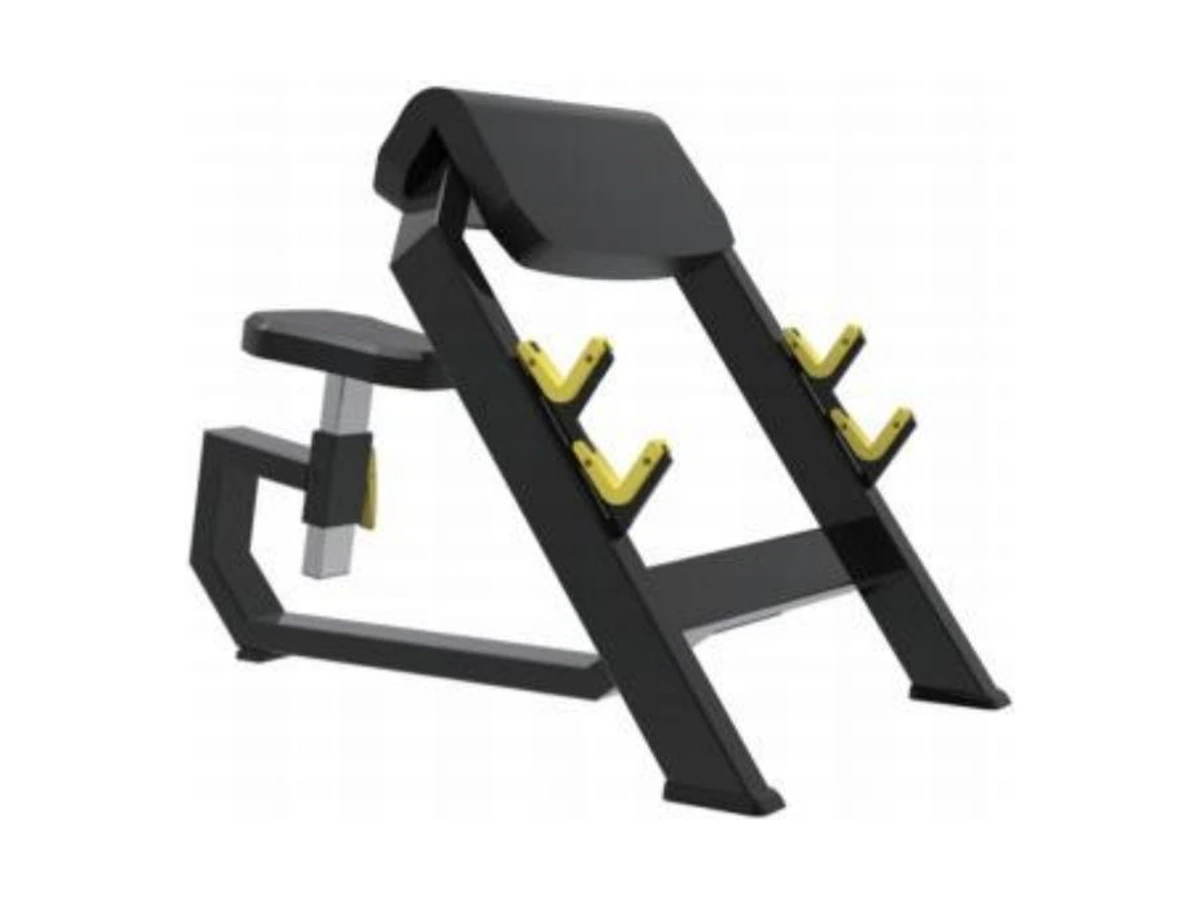 WDF-BR-022 seated preacher curl commercial gym equipment