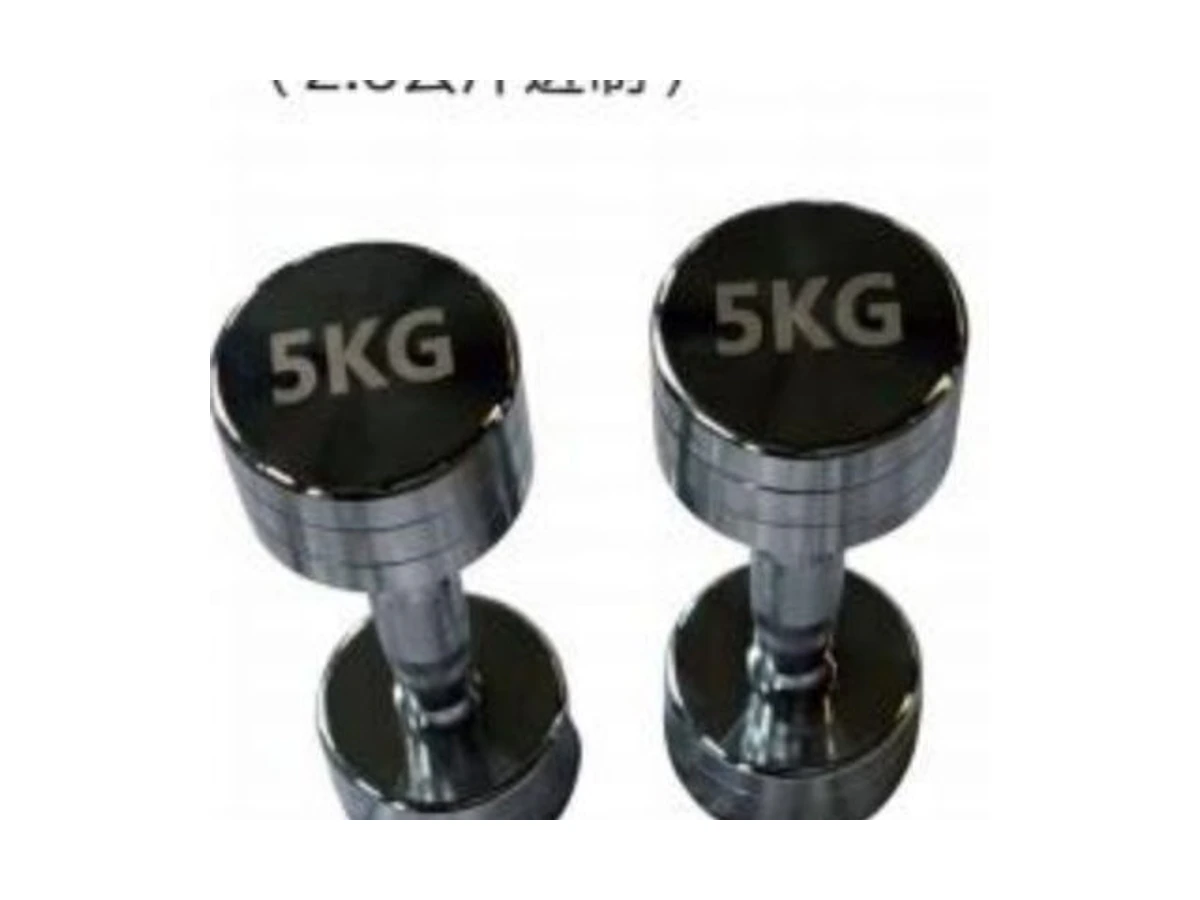 WDF-DB-011 chrome-plated small dumbbell commercial gym equipment