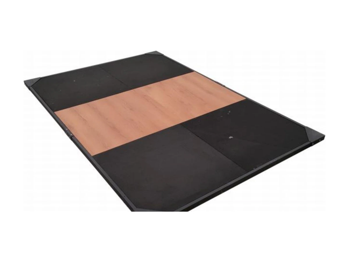WDF-GA-005 rectangular independent deadlift platform commercial gym equipment