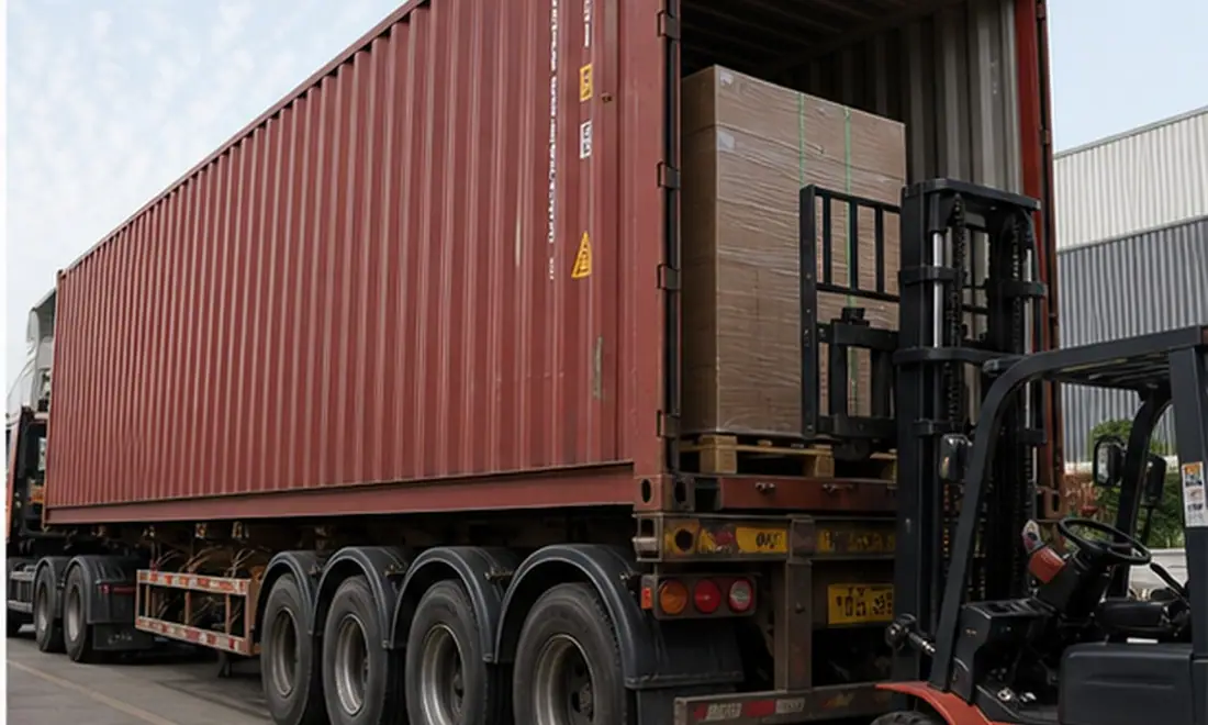 Shipment process for WDER commercial gym equipment